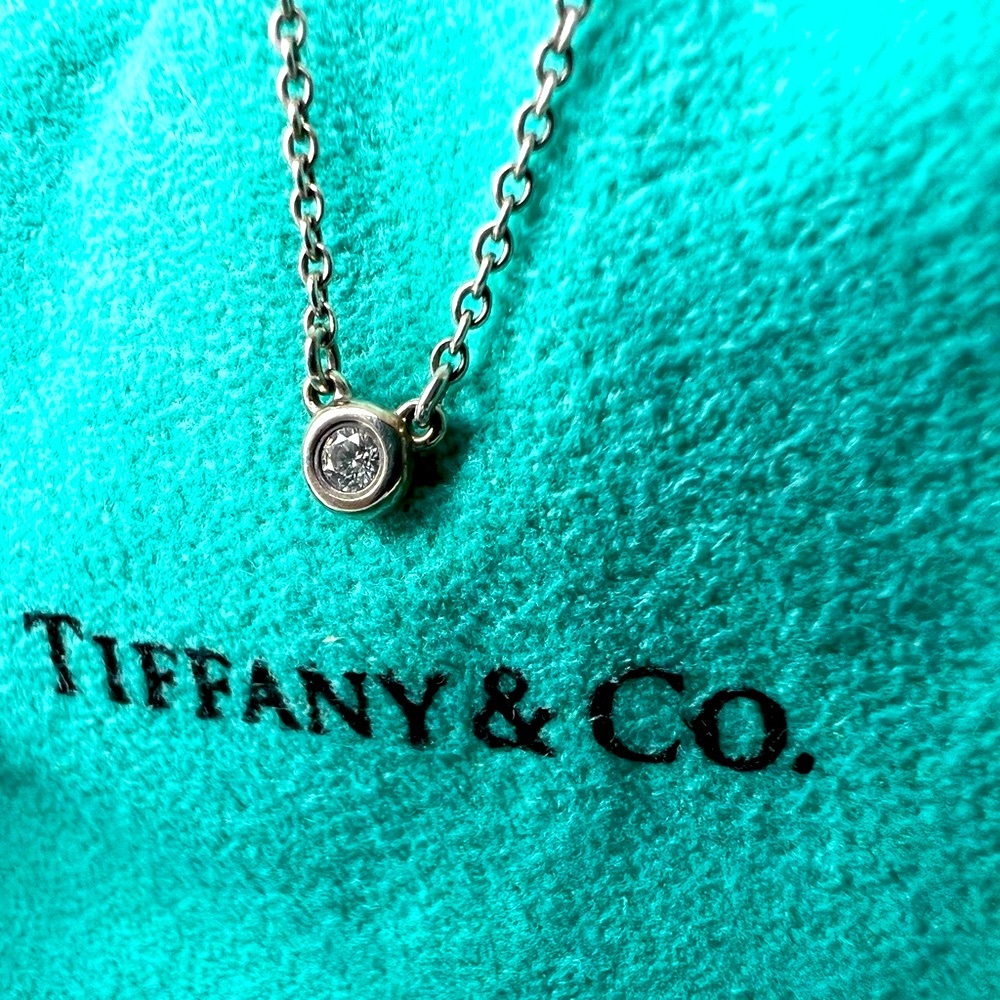 Authentic💎Tiffany & Co. Elsa Peretti 0.05 Carat Diamond